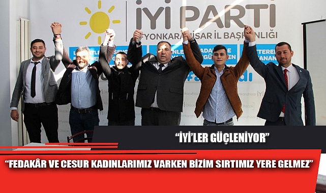 “FEDAKÂR VE CESUR KADINLARIMIZ VARKEN BİZİM SIRTIMIZ YERE GELMEZ”