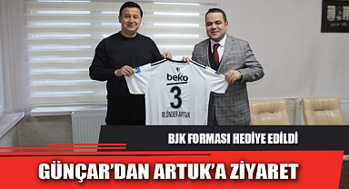 GÜNÇAR’DAN ARTUK’A ZİYARET