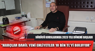 “HARÇLAR DAHİL YENİ EHLİYETLER 10 BİN TL’Yİ BULUYOR”