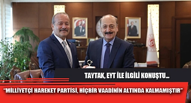 “MİLLİYETÇİ HAREKET PARTİSİ, HİÇBİR VAADİNİN ALTINDA KALMAMIŞTIR”