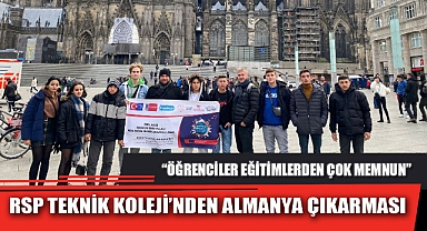 RSP TEKNİK KOLEJİNDEN ALMANYA ÇIKARMASI