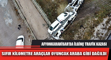 SIFIR KİLOMETRE ARAÇLAR OYUNCAK ARABA GİBİ DAĞILDI