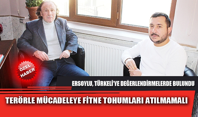 "TERÖRLE MÜCADELEYE FİTNE TOHUMLARI ATILMAMALI"