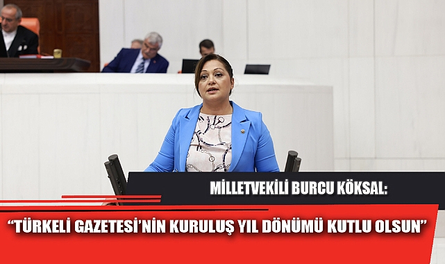 “TÜRKELİ GAZETESİ’NİN KURULUŞ YIL DÖNÜMÜ KUTLU OLSUN”