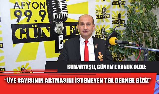 “ÜYE SAYISININ ARTMASINI İSTEMEYEN TEK DERNEK BİZİZ”