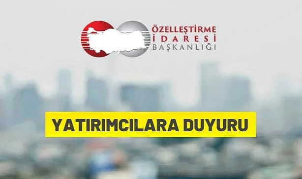 YATIRIMCILARA DUYURU