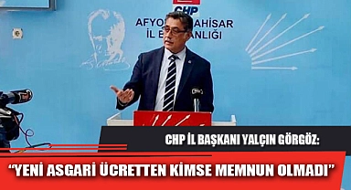“YENİ ASGARİ ÜCRETTEN KİMSE MEMNUN OLMADI”
