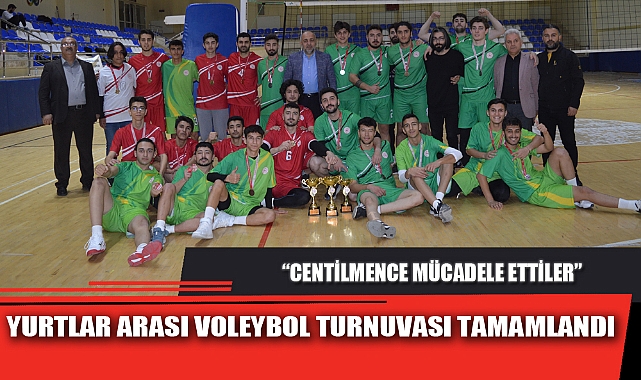 YURTLAR ARASI VOLEYBOL TURNUVASI TAMAMLANDI