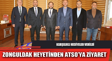 ZONGULDAK HEYETİNDEN ATSO’YA ZİYARET