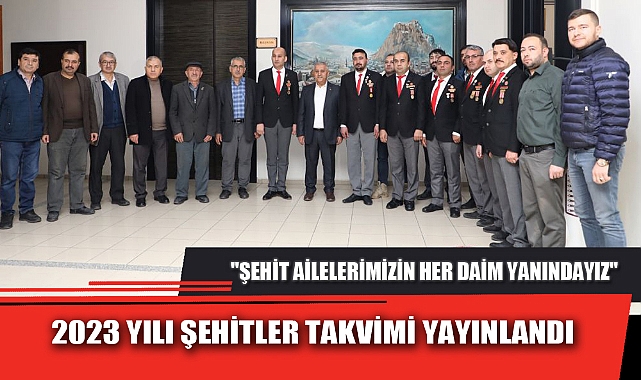 2023 YILI ŞEHİTLER TAKVİMİ YAYINLANDI