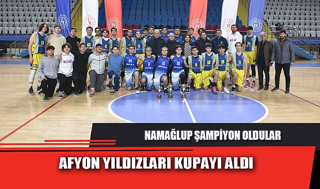 AFYON YILDIZLARI KUPAYI ALDI