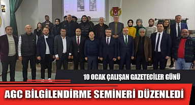 AGC BİLGİLENDİRME SEMİNERİ DÜZENLEDİ