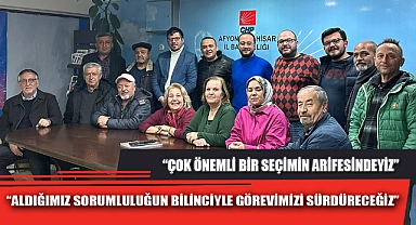 “ALDIĞIMIZ SORUMLULUĞUN BİLİNCİYLE GÖREVİMİZİ SÜRDÜRECEĞİZ”