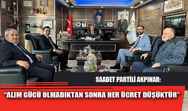“ALIM GÜCÜ OLMADIKTAN SONRA HER ÜCRET DÜŞÜKTÜR”