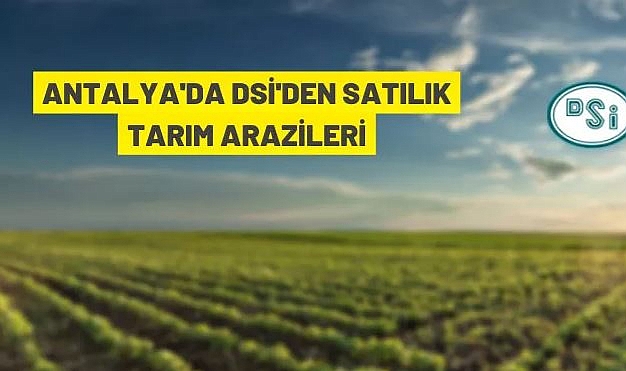 ANTALYA'DA 46 ADET TAŞINMAZ SATIŞA SUNULDU