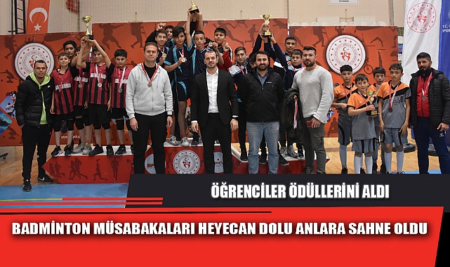 BADMİNTON MÜSABAKALARI HEYECAN DOLU ANLARA SAHNE OLDU