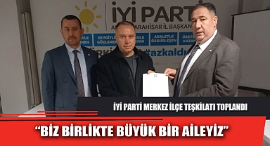 “BİZ BİRLİKTE BÜYÜK BİR AİLEYİZ”
