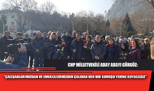 “ÇALIŞANLARIMIZDAN VE EMEKLİLERİMİZDEN ÇALINAN HER BİR KURUŞU YERİNE KOYACAĞIZ”