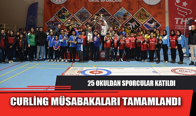 CURLİNG MÜSABAKALARI TAMAMLANDI
