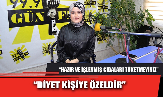“DİYET KİŞİYE ÖZELDİR”