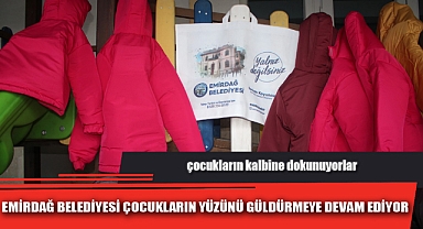 EMİRDAĞ BELEDİYESİ ÇOCUKLARIN YÜZÜNÜ GÜLDÜRMEYE DEVAM EDİYOR