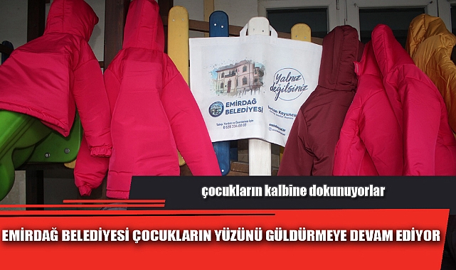 EMİRDAĞ BELEDİYESİ ÇOCUKLARIN YÜZÜNÜ GÜLDÜRMEYE DEVAM EDİYOR