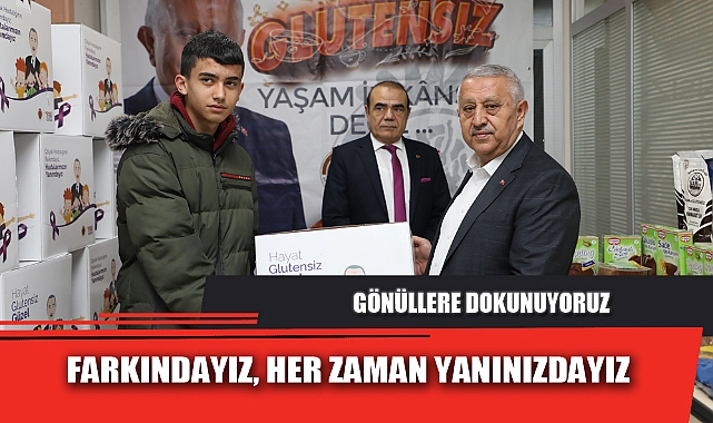 "FARKINDAYIZ, HER ZAMAN YANINIZDAYIZ"
