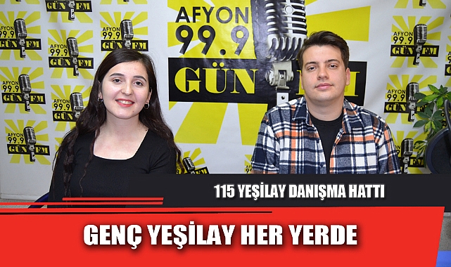 GENÇ YEŞİLAY HER YERDE
