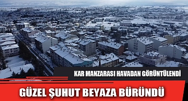 GÜZEL ŞUHUT BEYAZA BÜRÜNDÜ