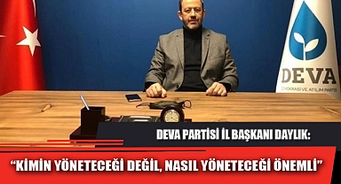 “KİMİN YÖNETECEĞİ DEĞİL, NASIL YÖNETECEĞİ ÖNEMLİ”