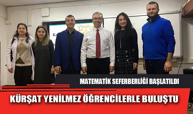 KÜRŞAT YENİLMEZ ÖĞRENCİLERLE BULUŞTU