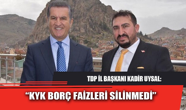 "KYK BORÇ FAİZLERİ SİLİNMEDİ"