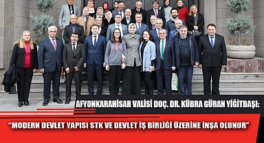 “MODERN DEVLET YAPISI STK VE DEVLET İŞ BİRLİĞİ ÜZERİNE İNŞA OLUNUR”