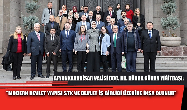 “MODERN DEVLET YAPISI STK VE DEVLET İŞ BİRLİĞİ ÜZERİNE İNŞA OLUNUR”
