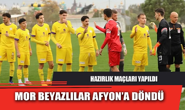 MOR BEYAZLILAR AFYON’A DÖNDÜ