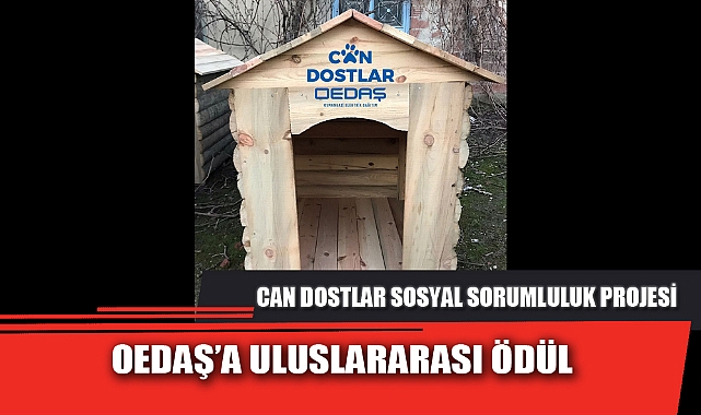 OEDAŞ’A ULUSLARARASI ÖDÜL
