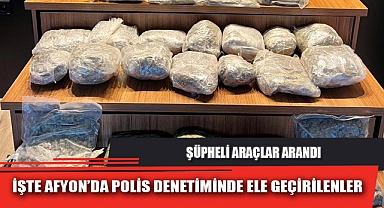 POLİS DENETİMİNDE 14 GRAM SKUNK ELE GEÇİRİLDİ