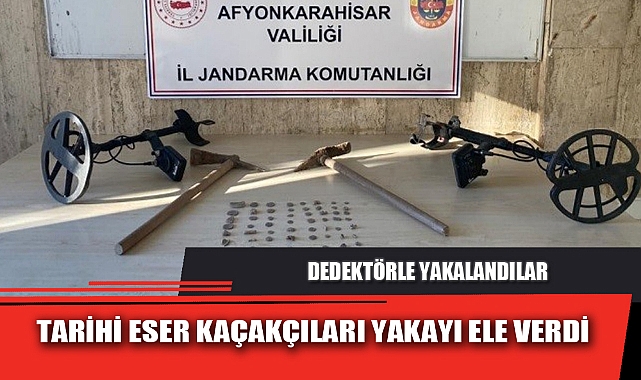 TARİHİ ESER KAÇAKÇILARI YAKAYI ELE VERDİ