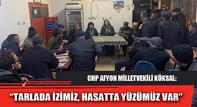 “TARLADA İZİMİZ, HASATTA YÜZÜMÜZ VAR”