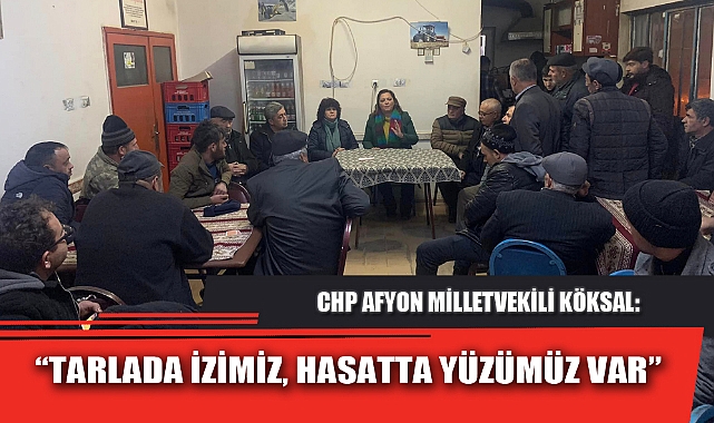 “TARLADA İZİMİZ, HASATTA YÜZÜMÜZ VAR”