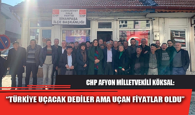 “TÜRKİYE UÇACAK DEDİLER AMA UÇAN FİYATLAR OLDU”