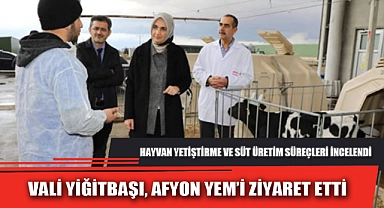 VALİ YİĞİTBAŞI, AFYON YEM’İ ZİYARET ETTİ