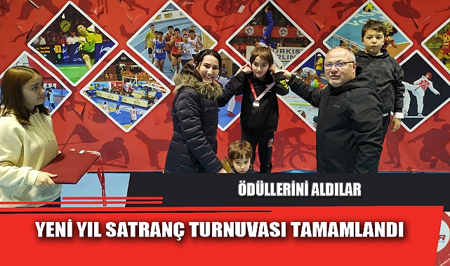 YENİ YIL SATRANÇ TURNUVASI TAMAMLANDI