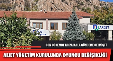 AFJET YÖNETİM KURULUNDA GÖREV DEĞİŞİKLİĞİ