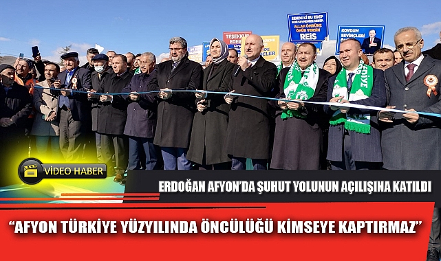 “AFYON TÜRKİYE YÜZYILINDA ÖNCÜLÜĞÜ KİMSEYE KAPTIRMAZ”