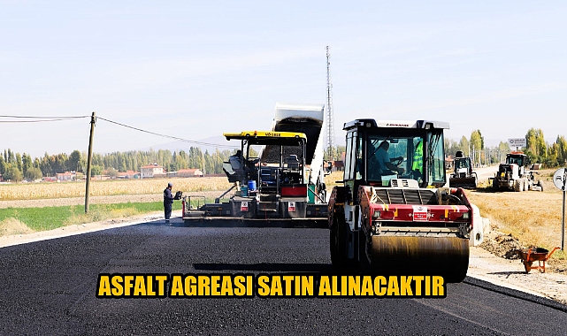 ASFALT AGREASI SATIN ALINACAKTIR