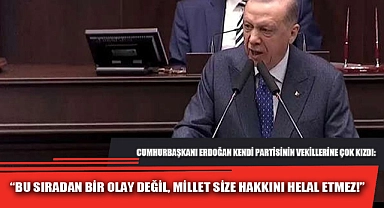 “BU SIRADAN BİR OLAY DEĞİL, MİLLET SİZE HAKKINI HELAL ETMEZ!”