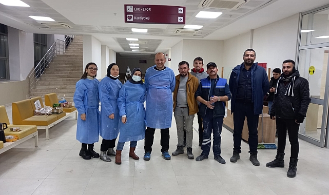 HATAY’DA HASTANE TADİLATINI KISA SÜREDE TAMAMLADILAR 