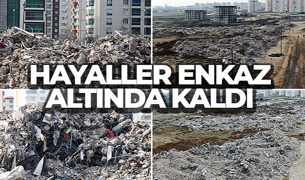 HAYALLER ENKAZ ALTINDA KALDI