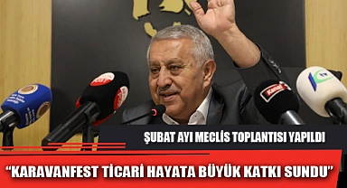 “KARAVANFEST TİCARİ HAYATA BÜYÜK KATKI SUNDU”